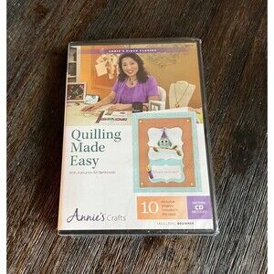Quilling Made Easy With Instructor Alli Bartkowski DVD + Pattern CD Sealed NEW